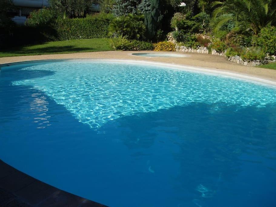 80M2 Dans Parc Classe, Piscine, Calme, 5Mn De Cannes Le Cannet Luaran gambar